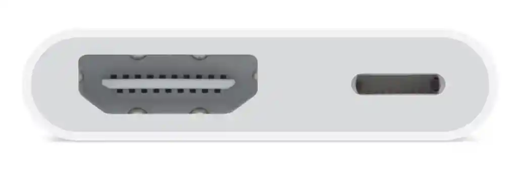 Adaptador Apple Lightning A Av Digital/hdmi - Blanco