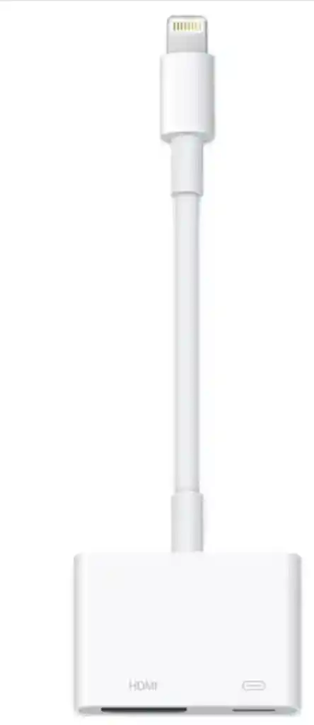 Adaptador Apple Lightning A Av Digital/hdmi - Blanco