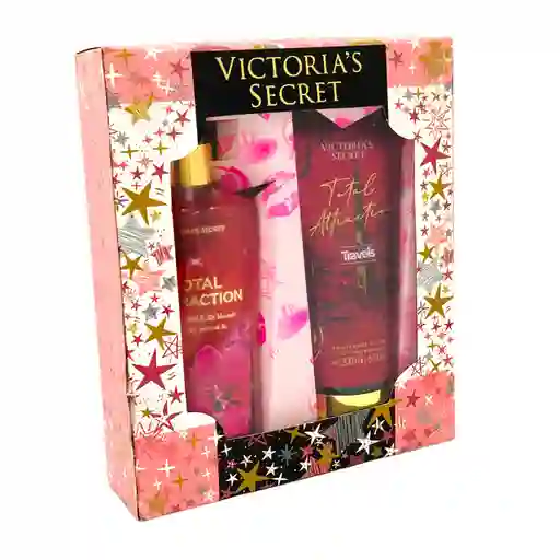 Estuche Total Attraction Victoria´s Secret: Splash 250 Ml + Crema 200 Ml
