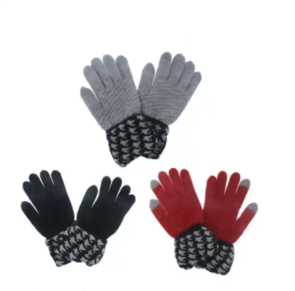 Guantes Lana Unisex Con Tactil