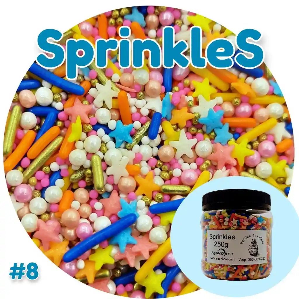 Sprinkle Estrellado X 250 Gr
