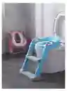 Escalera Para Baño Azul