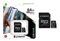 Kingston Micro Sd 64Gb100Mb/S