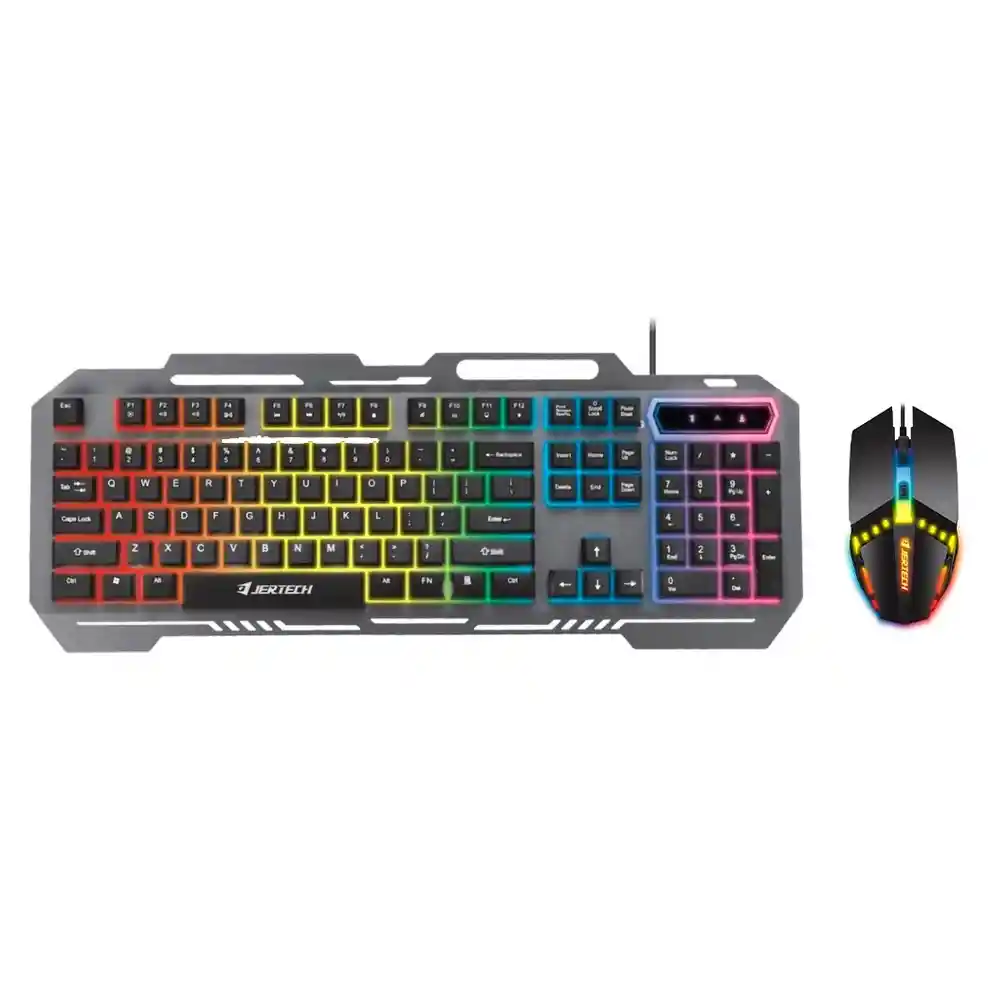 Teclado Y Mouse Gamer - Combo 2 En 1 Jertech Cheetah Km960