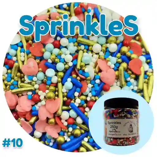 Sprinkle Para Donas X 250 Gr
