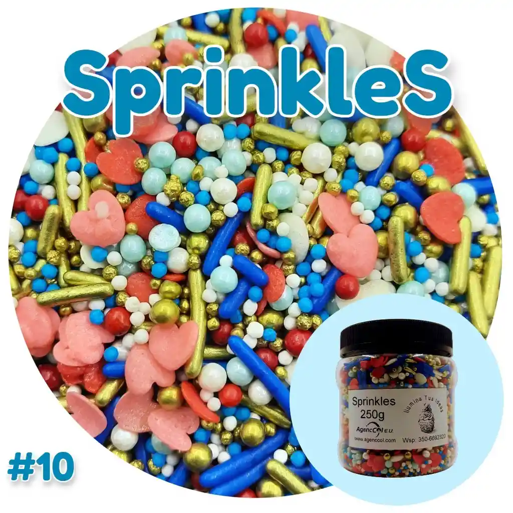 Sprinkle Para Donas X 250 Gr