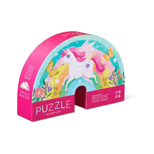 Mini Rompecabezas Unicornio Dulce 12 Piezas