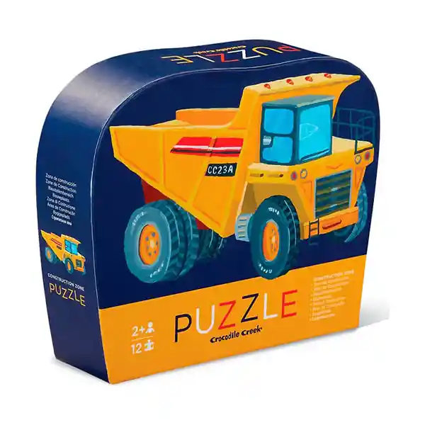 Mini Rompecabezas Construcción 12 Piezas