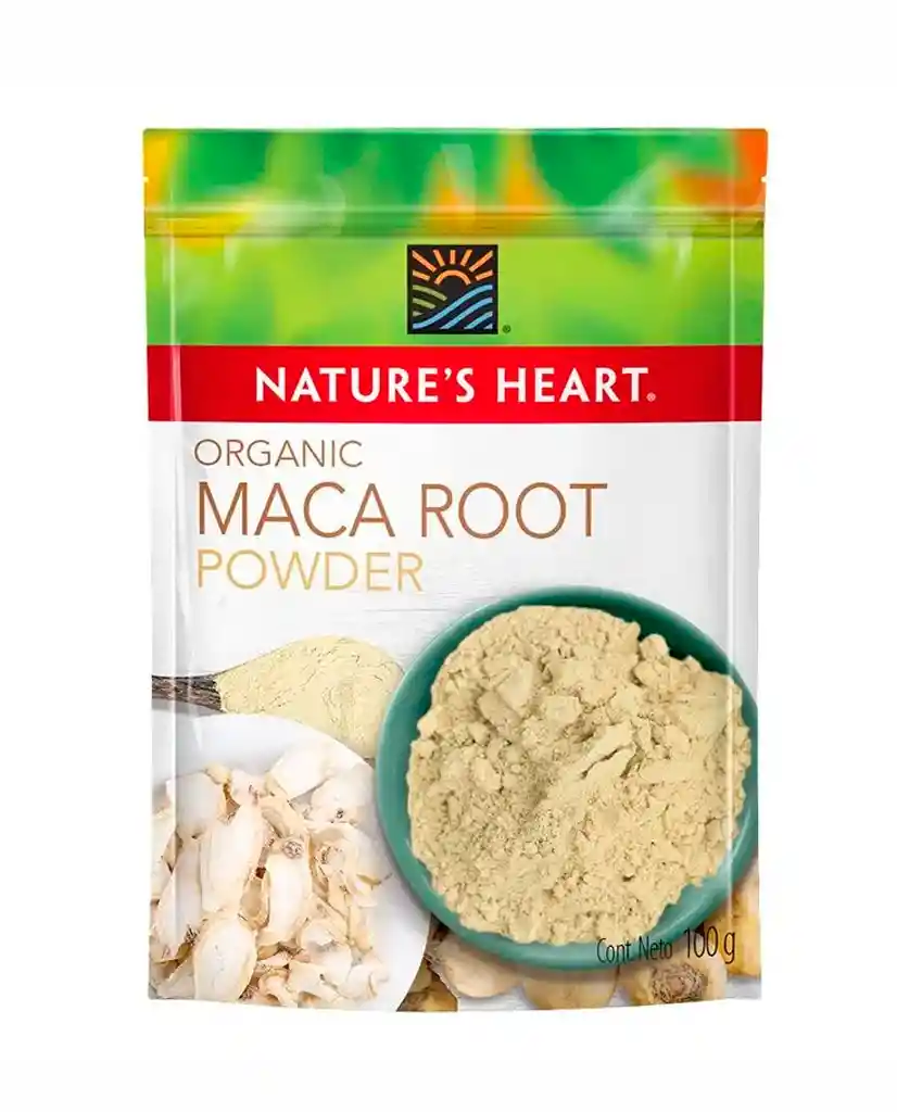 Organic Maca Root Powder Natures Heart 100 Gr