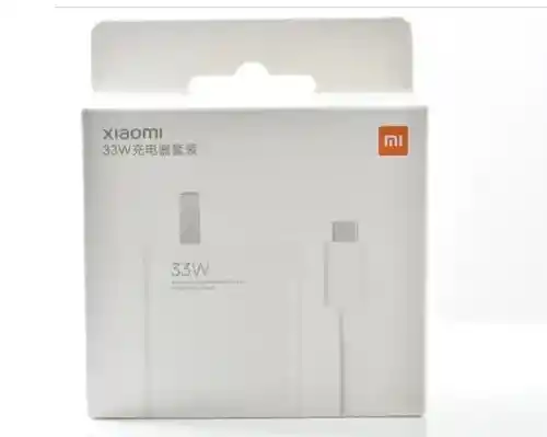 Cargador Xiaomi Tipo C De 33w