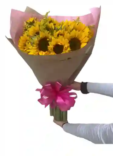 Bouquet De 24 Girasoles