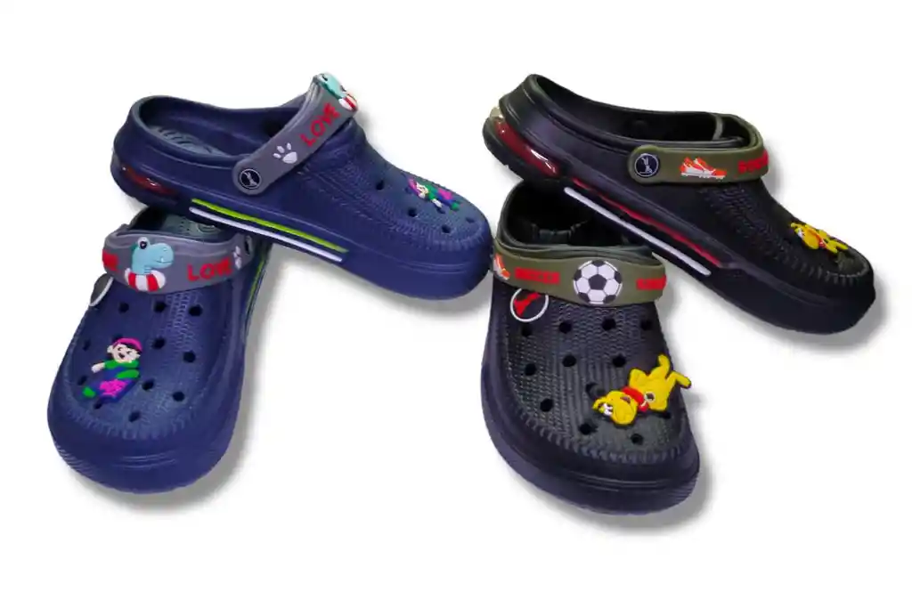 Zapato Tipo Crocs Sueco Niño/niña Cámara Aire