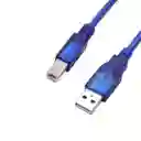 Cable De Impresora Universal 5 Metros Puerto Usb Conector Scaners