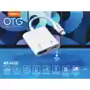 Adaptador Otg Iphone A Usb + Carga