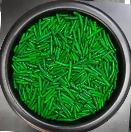 Sprinkle Palitos De Colores Verdes X 450 G