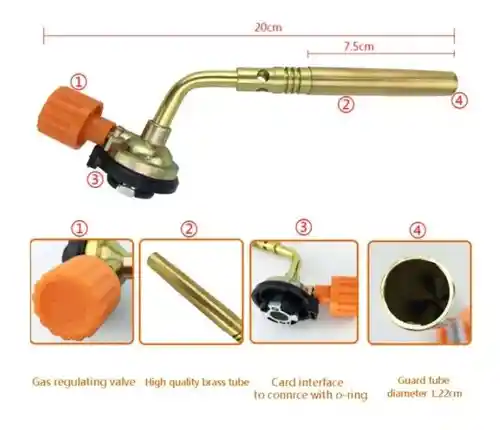 Soplete De Gas Butano Para Soldadura 2104