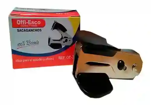 Sacaganchos Pequeño Portátil De Oficina Offiesco 302 Grapa Papel