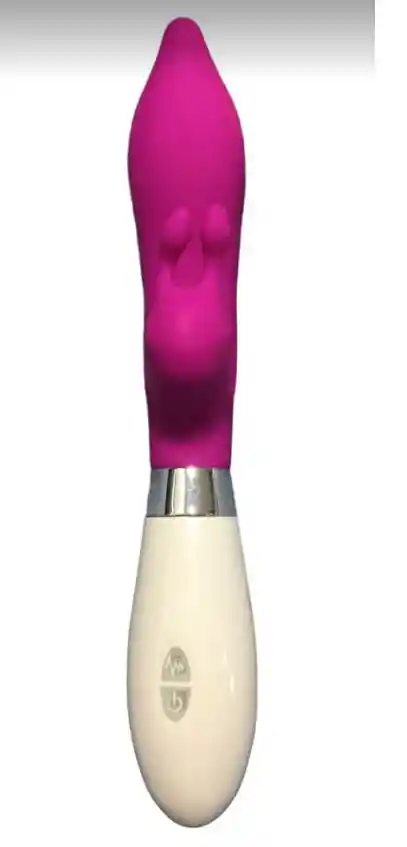 Vibrador De Conejo Siliconado Dual Para El Punto G Femenino / Clítoris