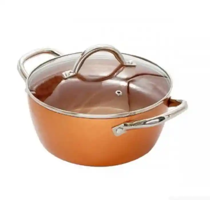 Batería De Cocina 9 Piezas Square Pan Hi-techceramic Nonstick Coating Anti Adherente