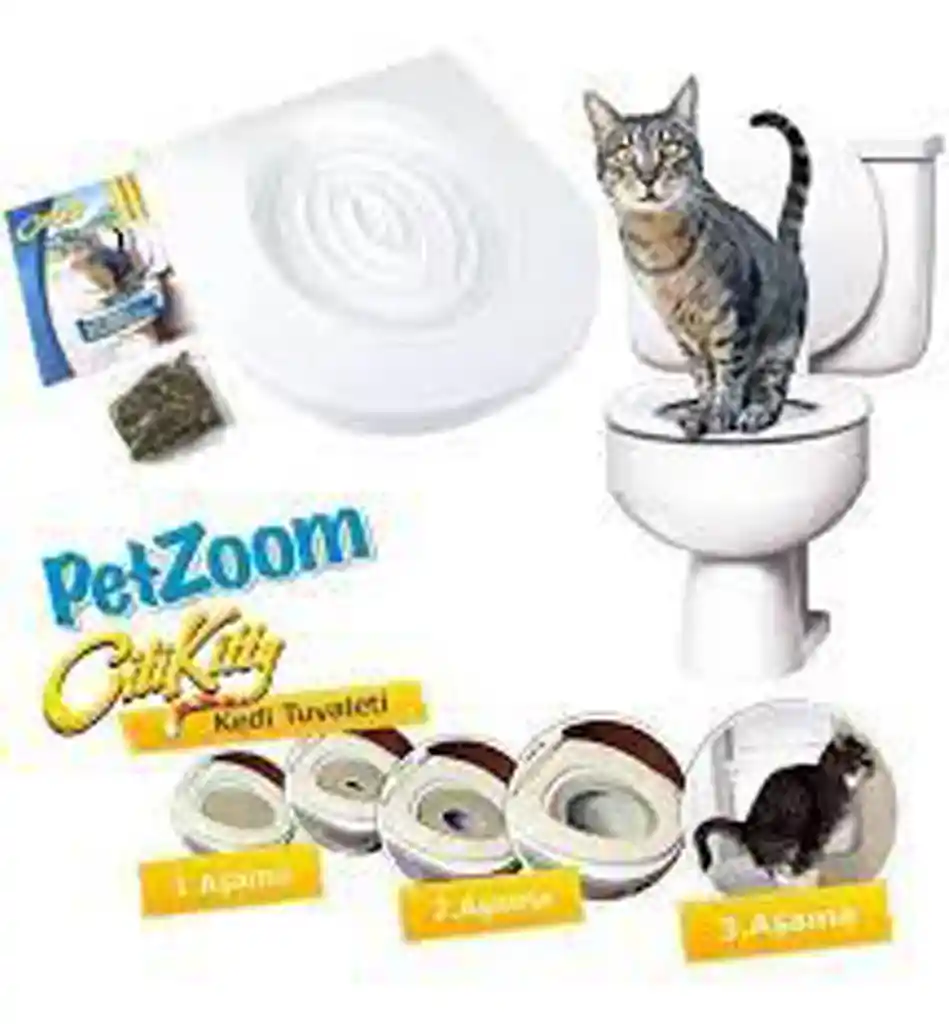 Kit Entrenamiento Baño Para Gatos City Kitty