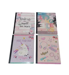 Cuaderno Cuadriculado Cosido Niña 50 Hojas