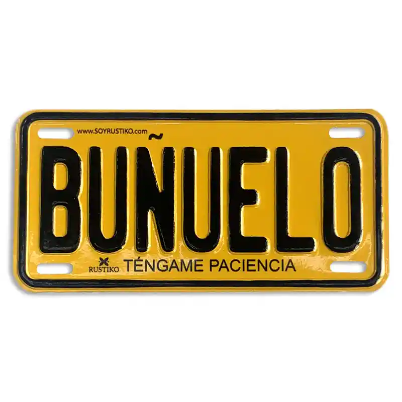 Placa Buñuelo