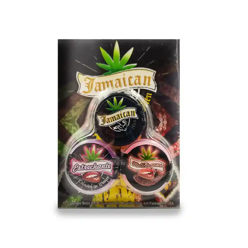 Kit Cremas A Base De Cannabis Estrechante+ Multiorgasmo+retardante