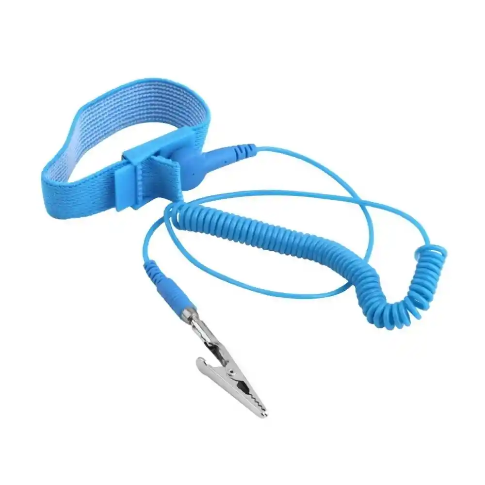 Pulsera Antiestática Manilla Anti Estática Energia Banda Reparación De Electrónica