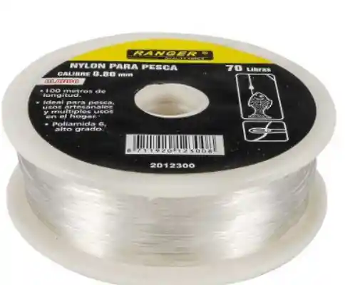 Nylon De Pesca Blanco 90lbs