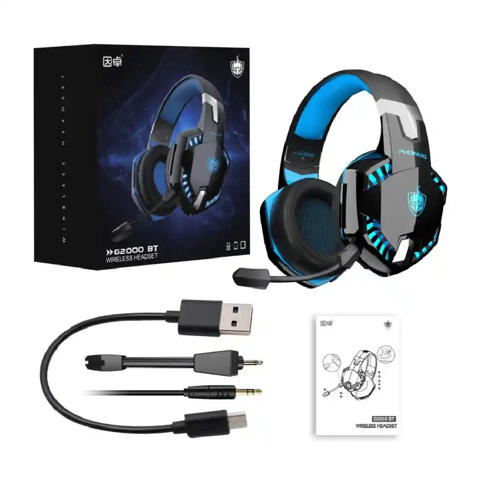 Diadema Gamer Pro Phoinikas G2000 Bluetooth Inalambrica