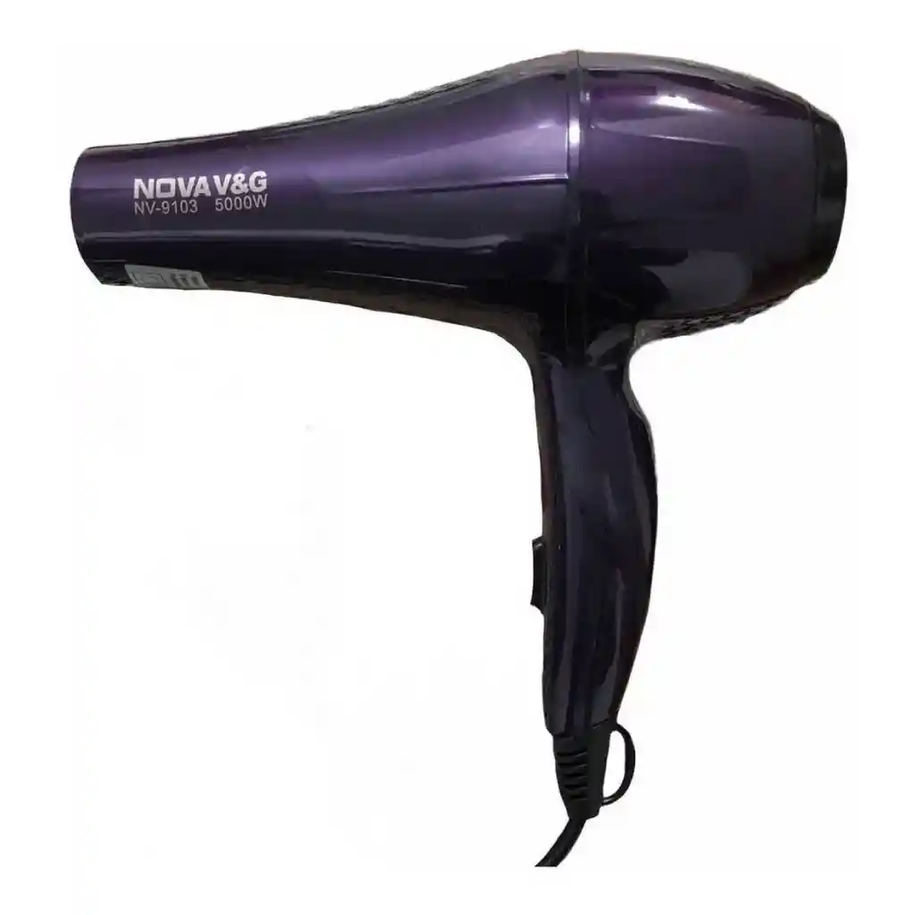 Secador De Pelo Cabello Nova V&g 5000w Caliente Frío