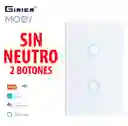 Interruptor Switch Inteligente Wifi Rf Alexa Google 2 Botone