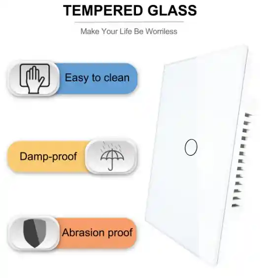 Interruptor Switch Inteligente Wifi Rf Alexa Google 2 Botone