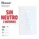 Interruptor Switch Inteligente Wifi Rf Alexa Google 3 Botones