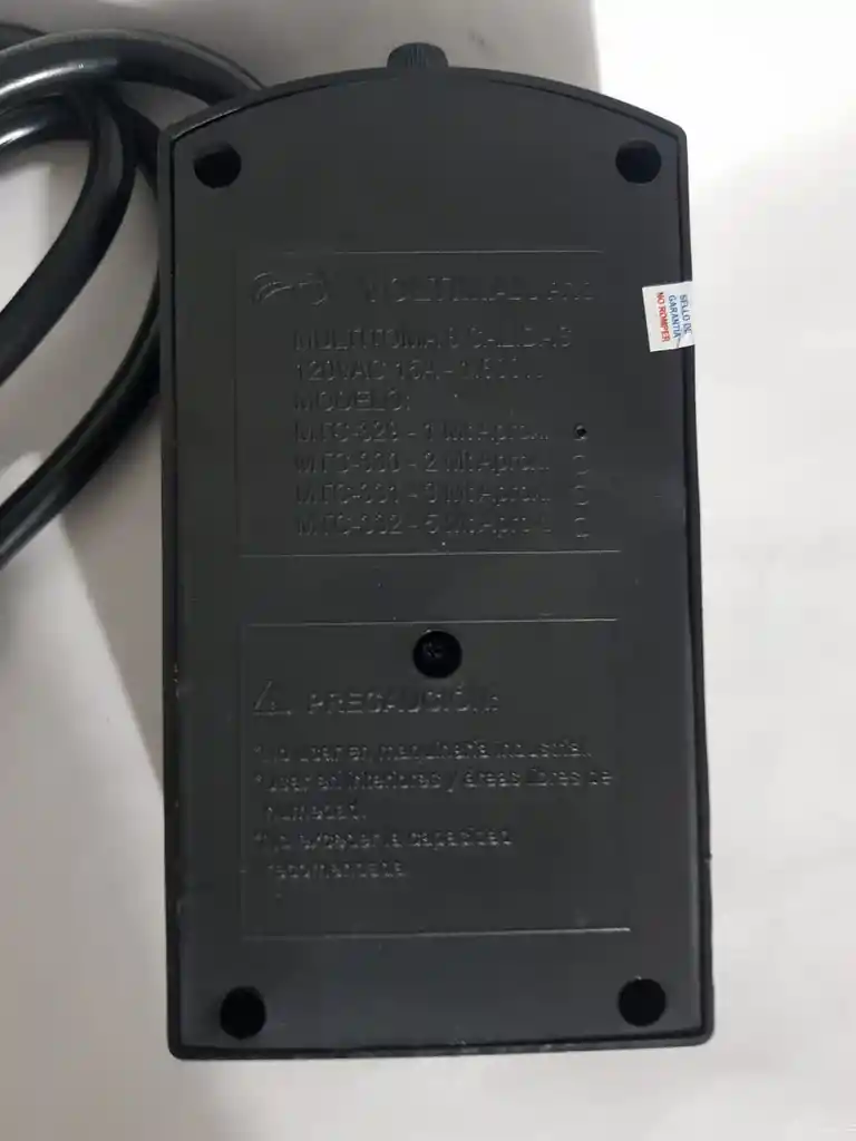 Tableta Regulador Multitoma Voltimax 8 Salidas 10a 125v 1 Metros