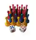 Fichas De Parqués 6 Puestos Juego De Mesa Parchís Piezas Parques