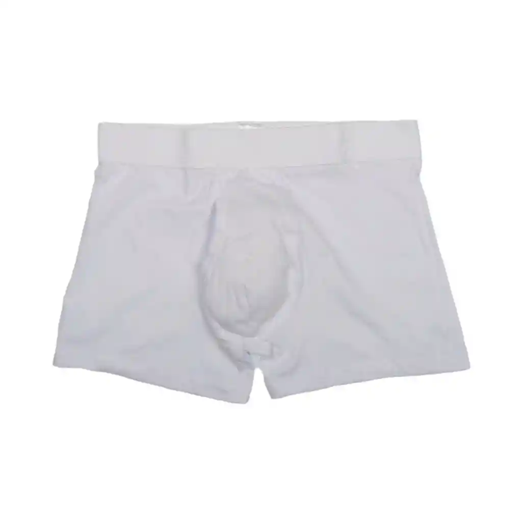 Bóxer Corto Hombre Talla Xxl Blanco