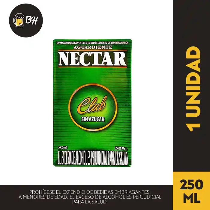 Nectar Verde Club 250 Ml