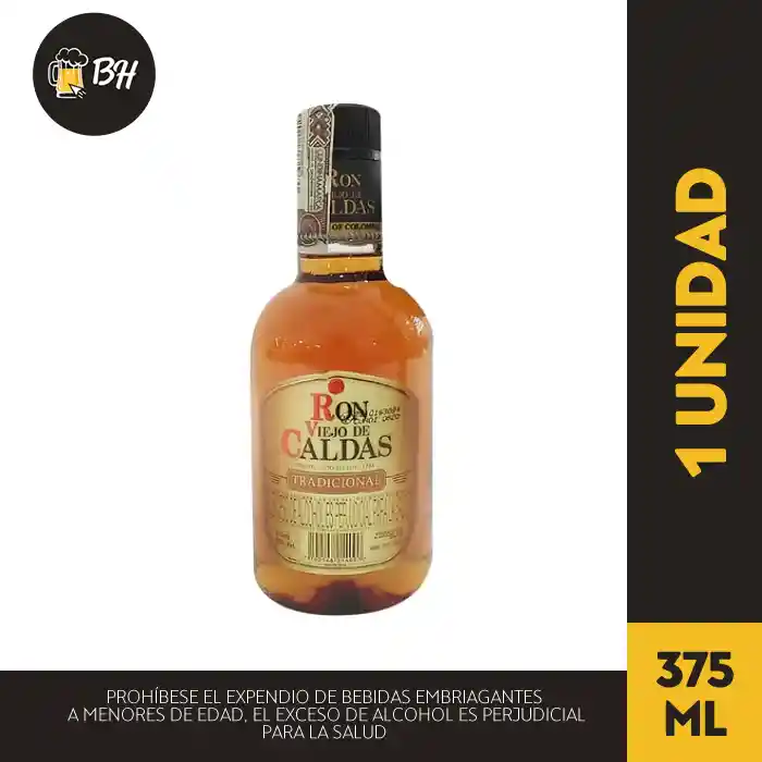 Ron Viejo De Caldas 375ml