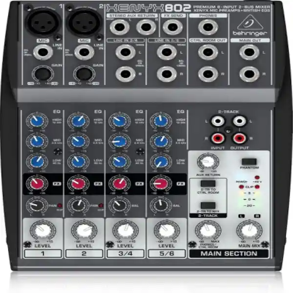 Mixer Behringer 802 Consola Pasiva Mezclador Xenyx