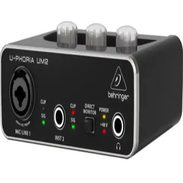 Interfaz De Grabación Behringer Um2 Interface U-phoria Um