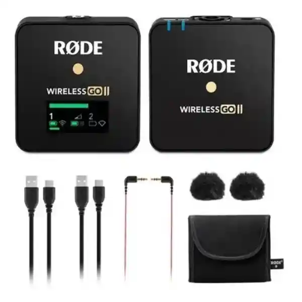 Microfono Inhalambrico Para Camara Celular Rode Wireless Go