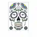 Maquillaje Catrina Disfraz Halloween Tatuaje Temporal Calavera Skull Coco