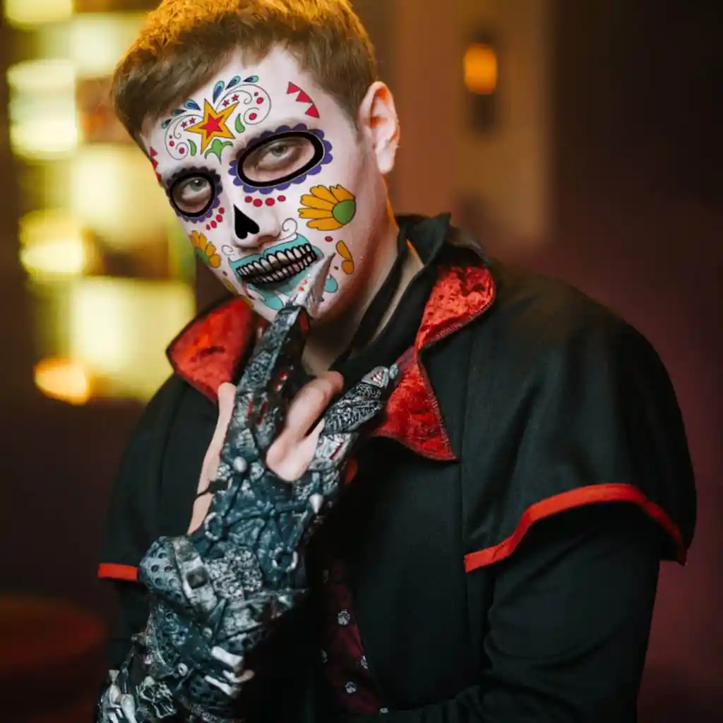 Tatuaje Temporal Halloween Maquillaje Luchador Superhéroe Disfraz Mujer Maravilla