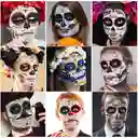 Tatuaje Temporal Halloween Maquillaje Luchador Superhéroe Disfraz Mujer Maravilla