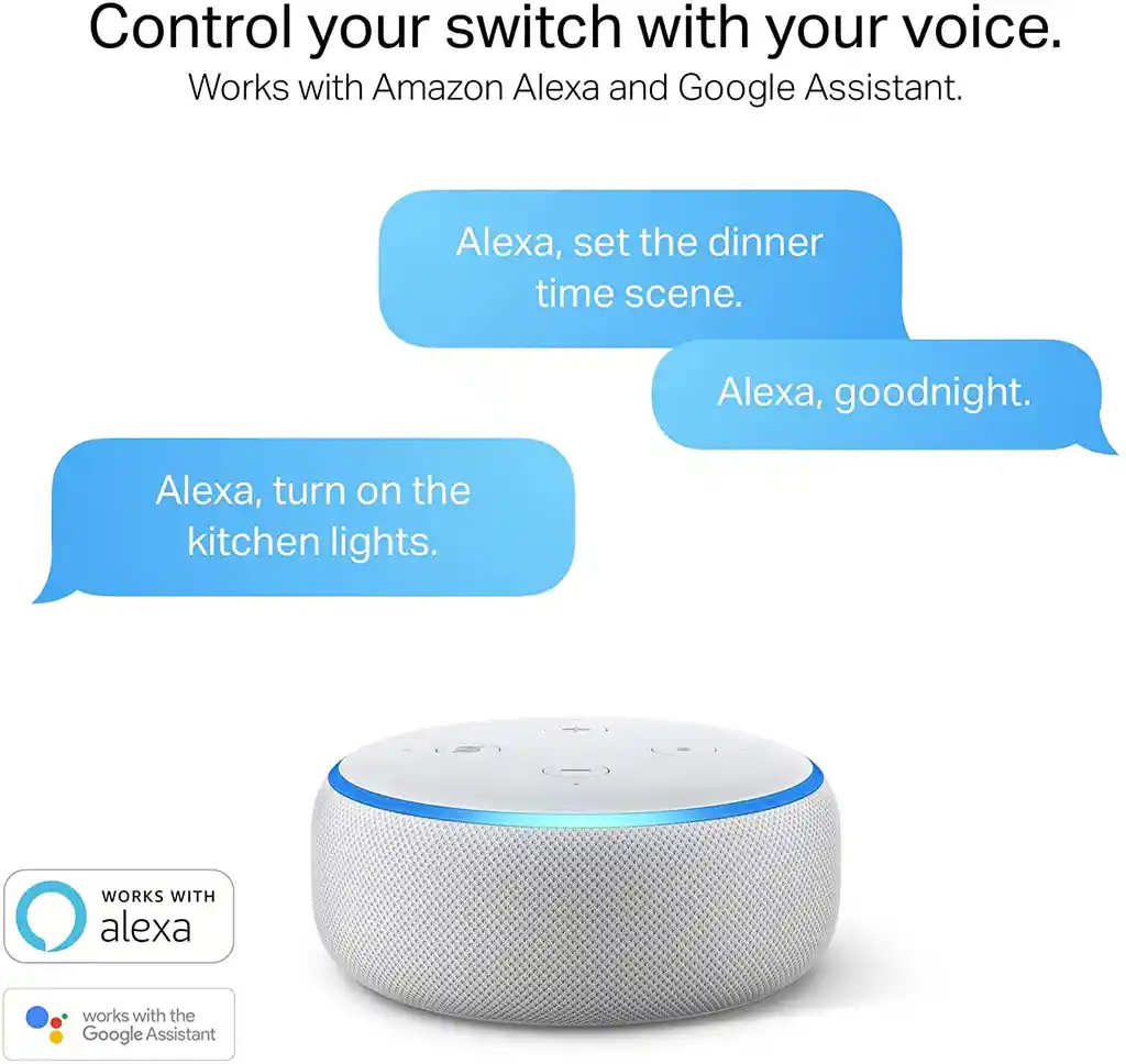 Control Iluminacion Wifi Asistente Alexa Google Switch