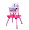 Silla Comedor Escritorio Para Bebé Bite 5 En 1 Cutebabies Rosado