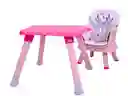 Silla Comedor Escritorio Para Bebé Bite 5 En 1 Cutebabies Rosado