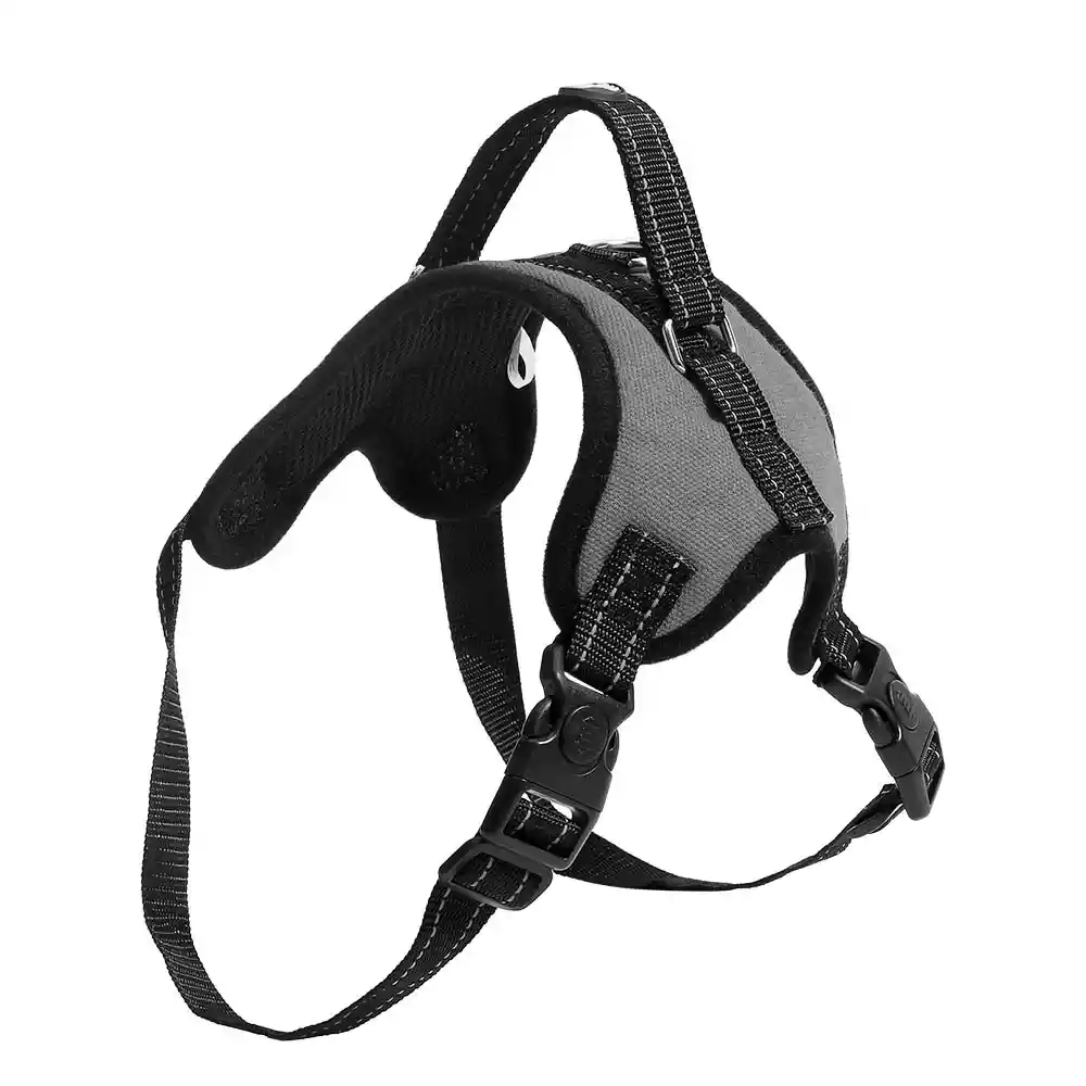 Arnes Air Pull Gris Para Perros Medianos