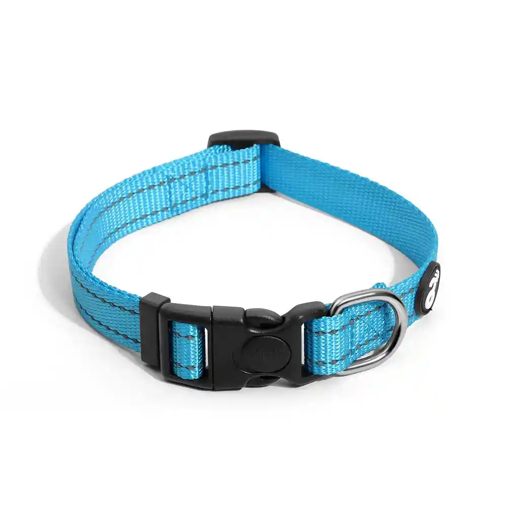 Mimo - Collar De Perro Reflectivo Azul Para Perros Pequeños